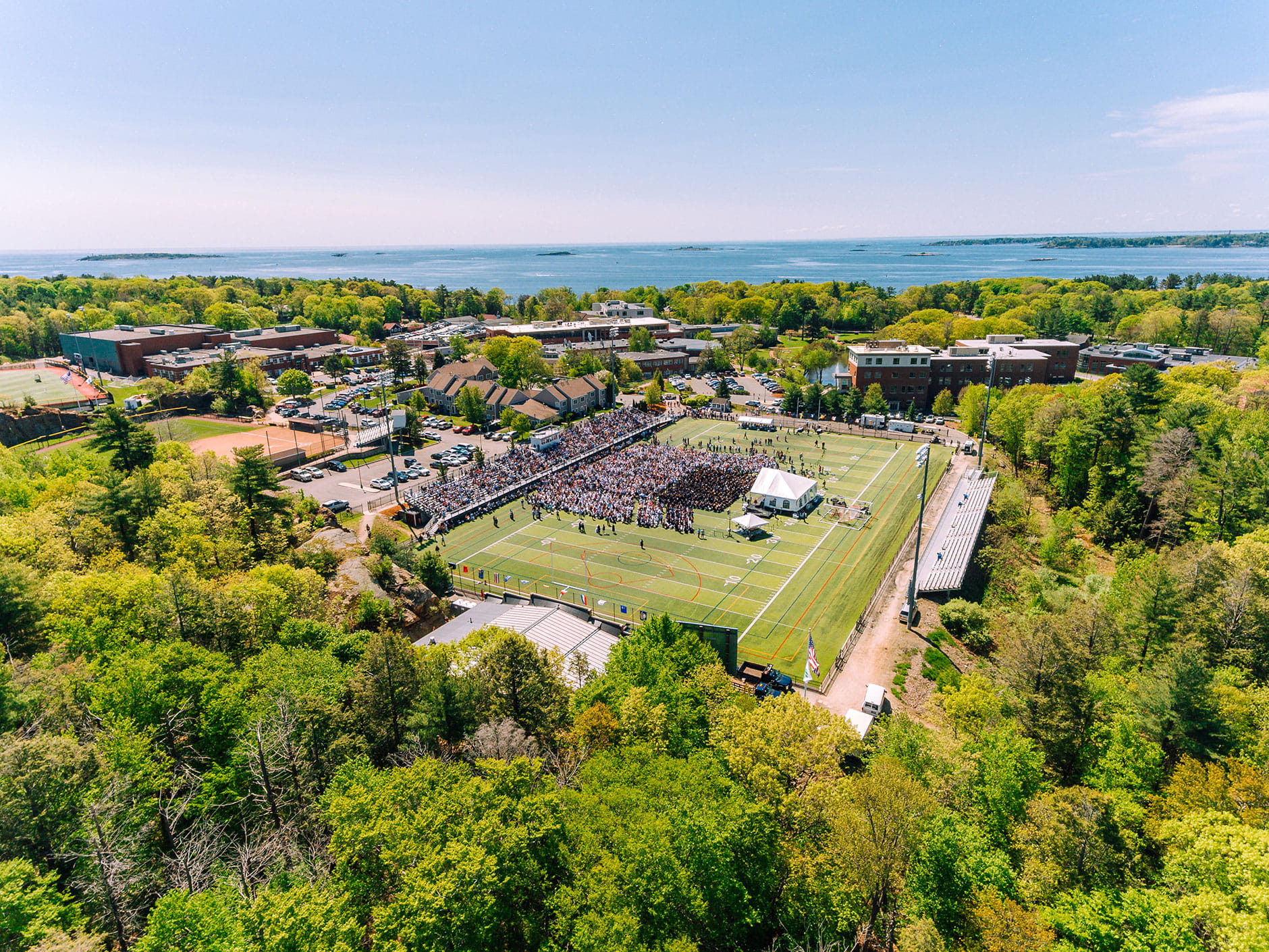 Relive The 2019 Endicott College Commencement Ceremonies Endicott College   Recap Drone Main.ashx