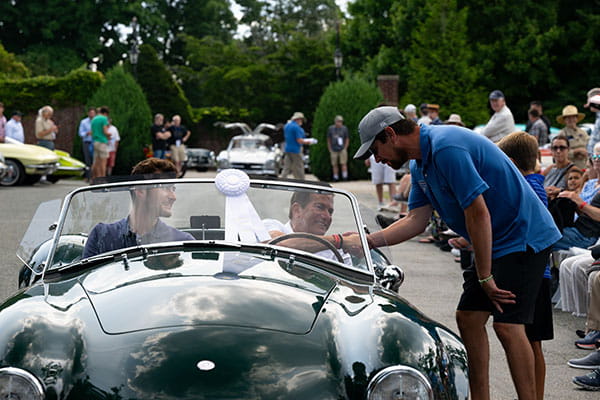 Stephen Ashekian at Concours